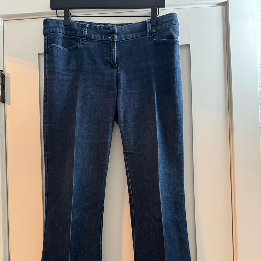 The Limited Dark Blue Flare Jeans
